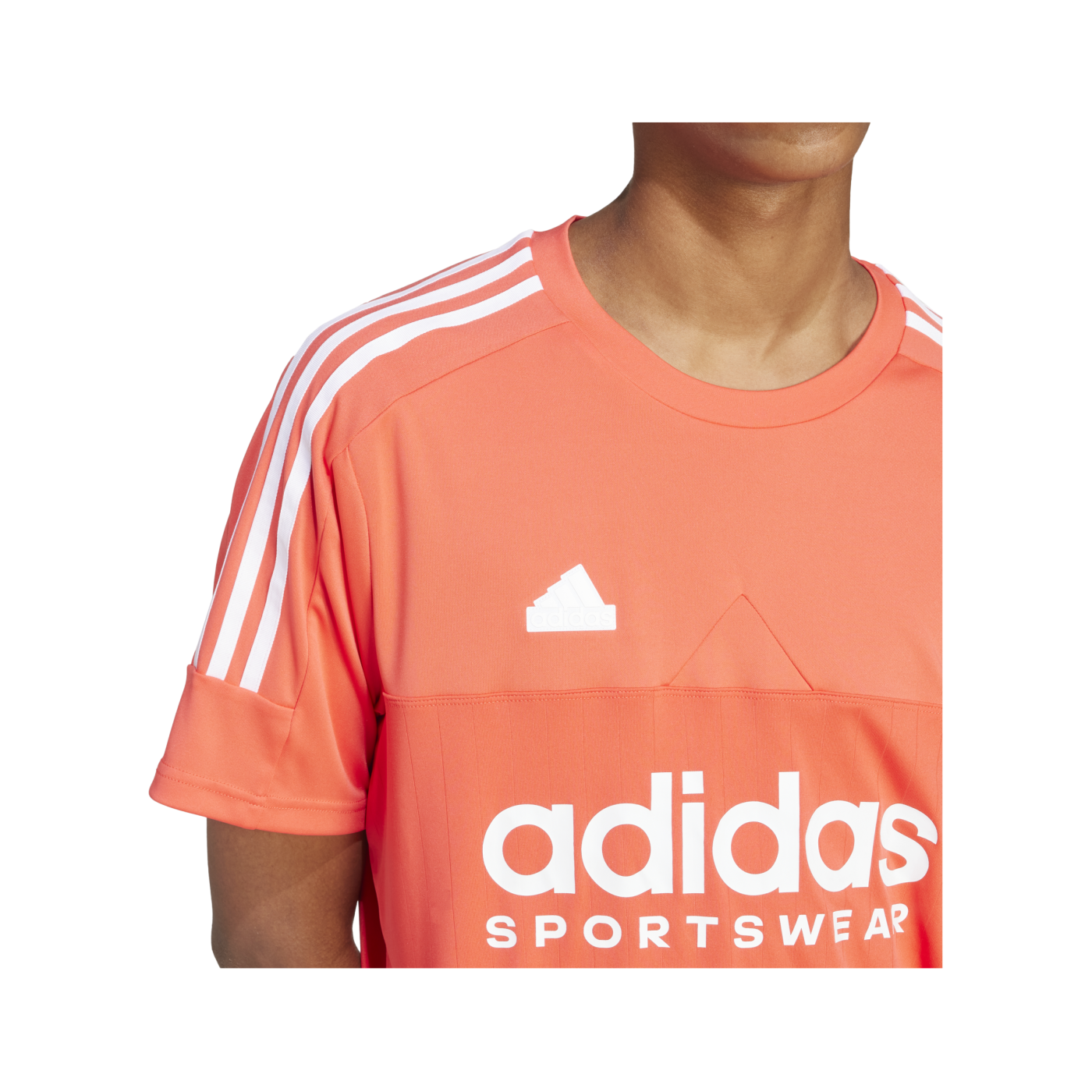 adidas Tiro T-Shirt Rot Weiss