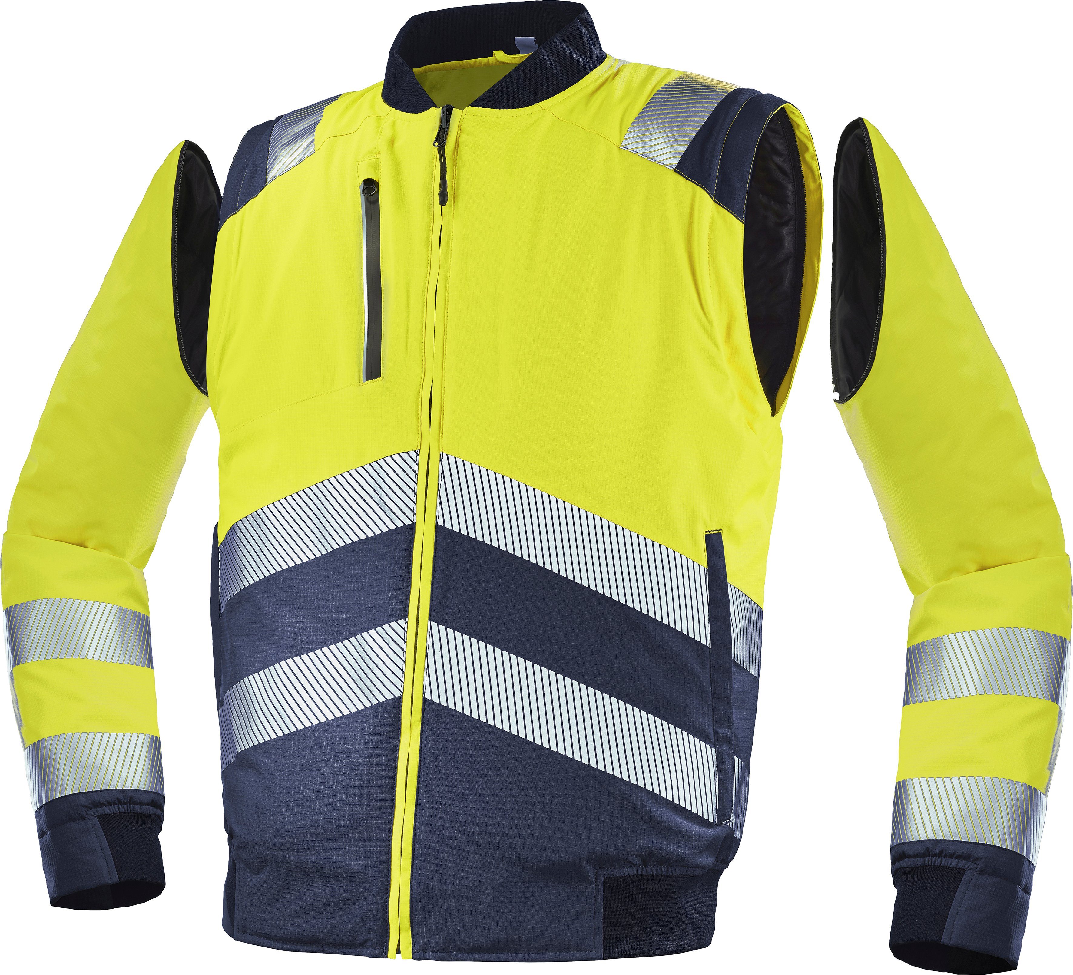 Cepovett Arbeitsjacke Unisex Hochsichtbare Teddy-Jacke 