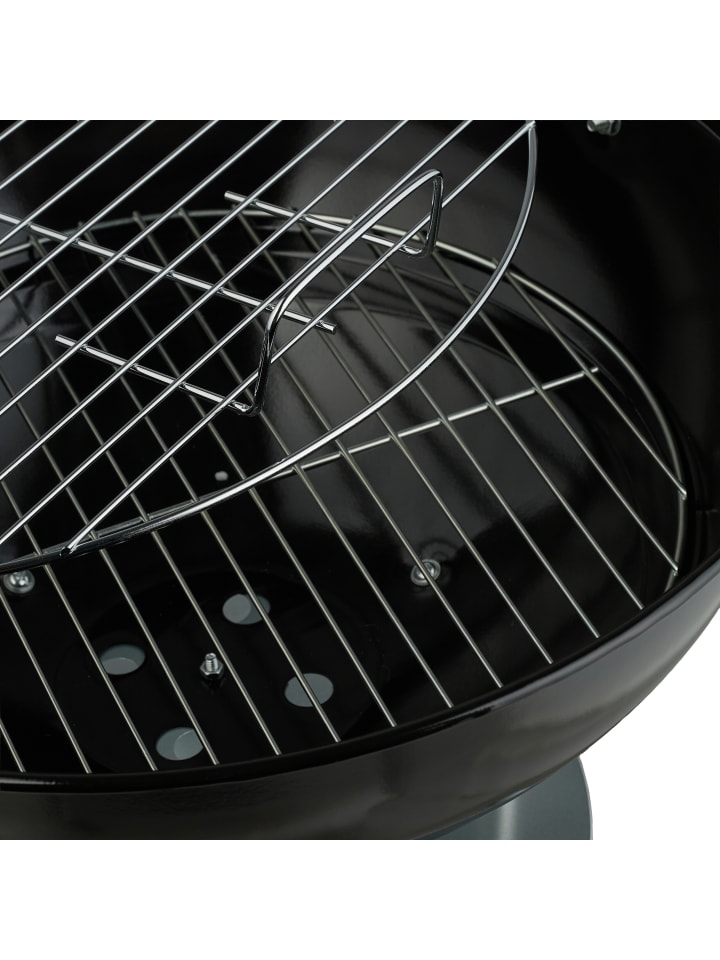 relaxdays Kugelgrill in Schwarz - Ø 44 cm günstig kaufen onesize