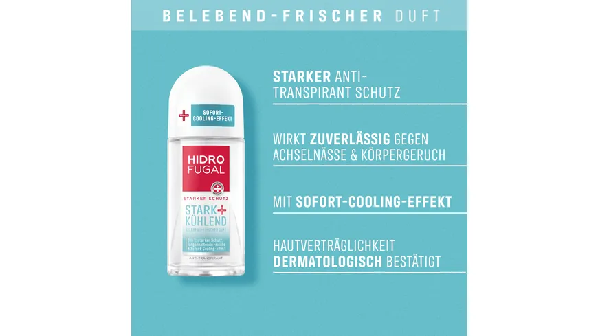 HIDROFUGAL Roll-On Stark & Kühlend 50ml 50 ml