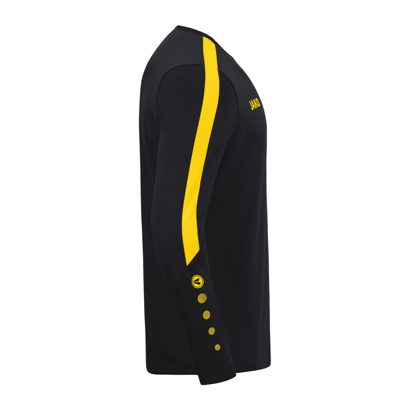 JAKO Power Sweatshirt Kids Schwarz Gelb F803