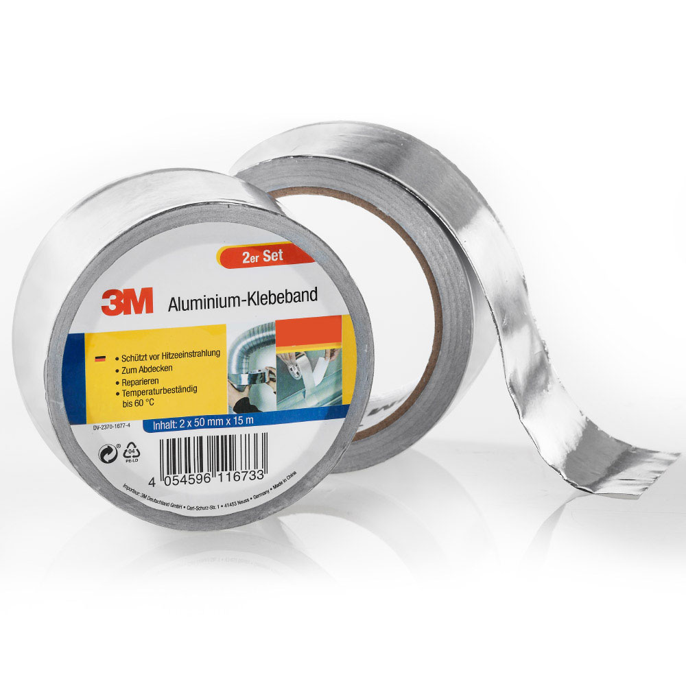 3M Aluminium Klebeband, 2er Set