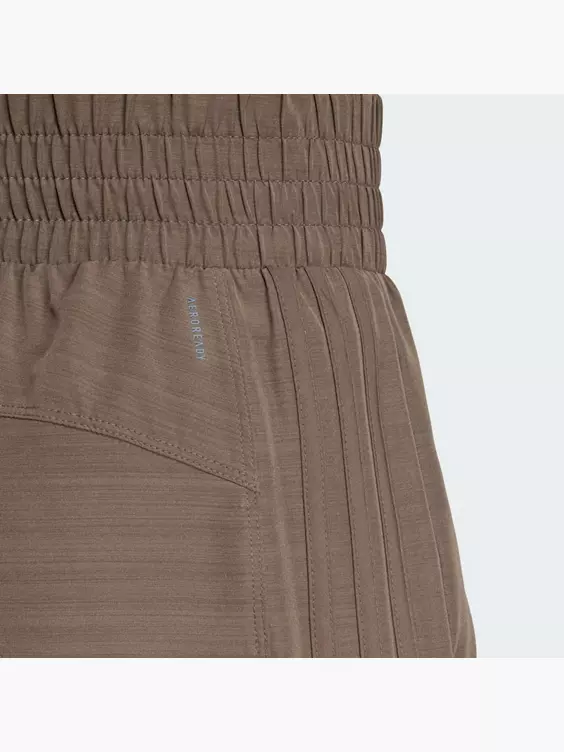 adidas Pacer Training 3-Streifen Woven High-Rise Shorts