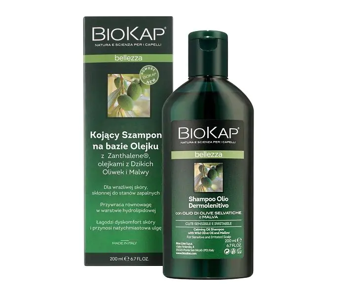 Biokap Bellezza umirujući šampon na bazi ulja