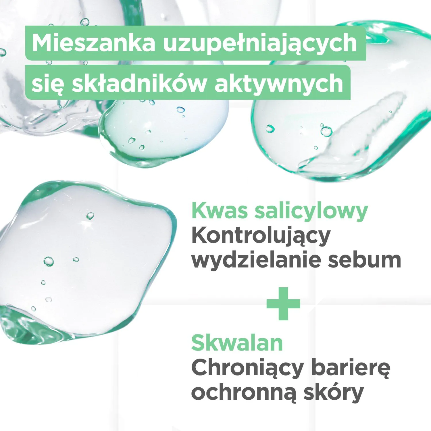 „Mixa Anti-Imperfection“ veido valymo gelis su salicilo rūgštimi ir skvalanu