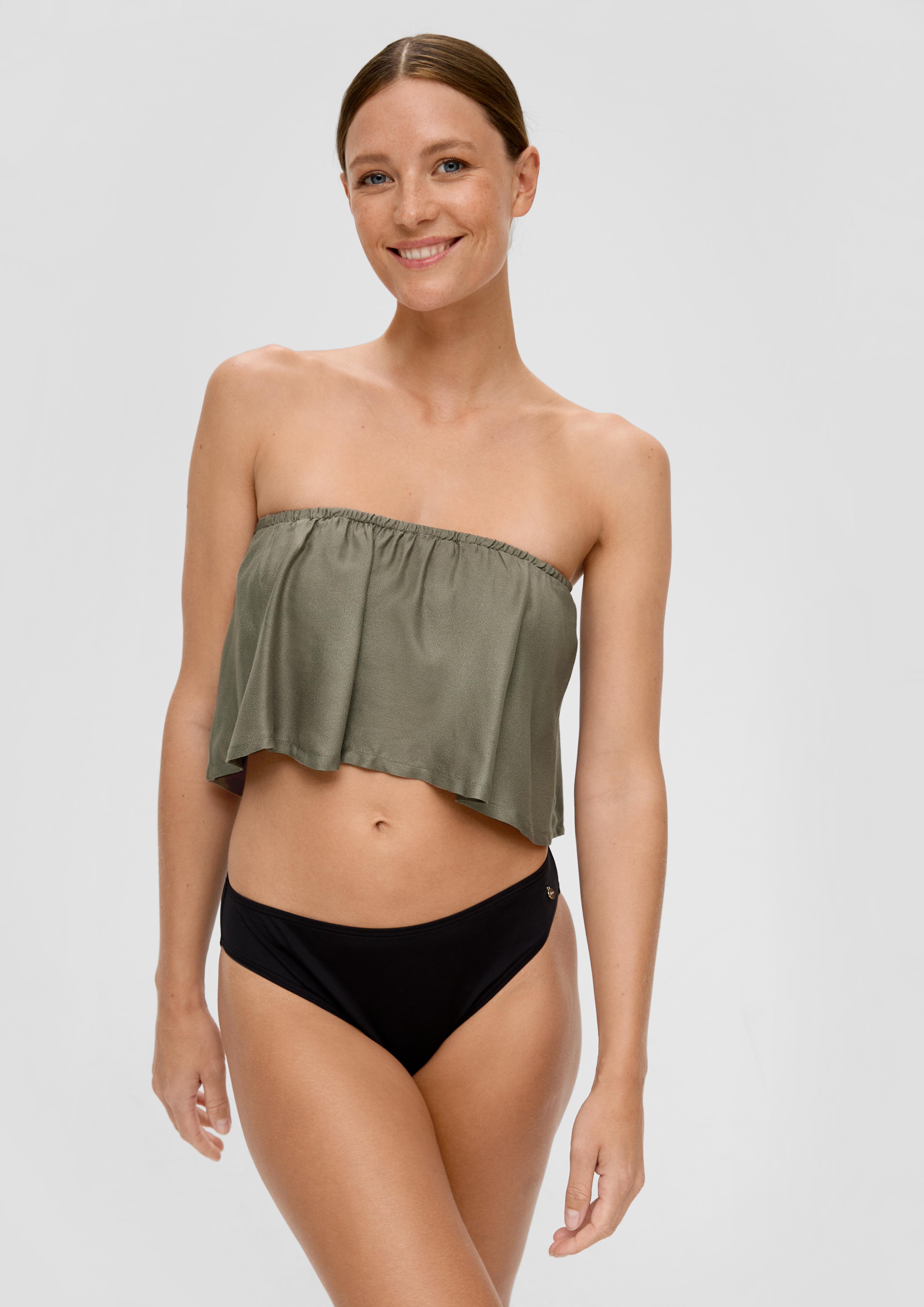 Bandeau-Top mit Volant  6009028-7800