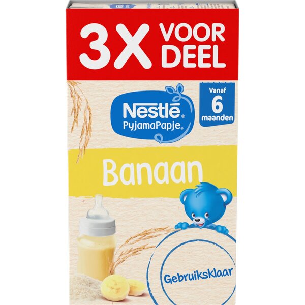 Nestlé Baby 6 M Banana Pajama Porridge 3 x 250ml