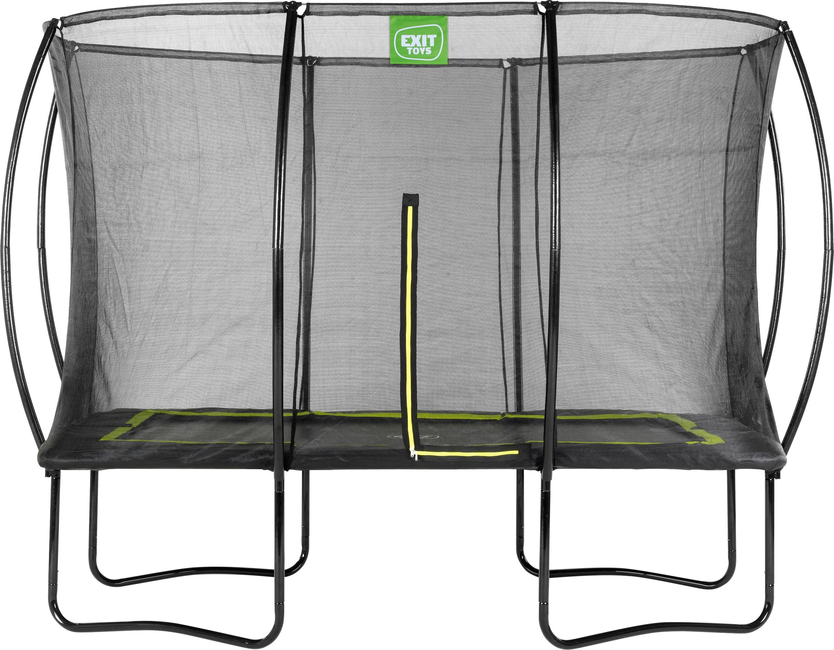 EXIT Gartentrampolin Silhouette, BxT: 214x305 cm, mit Sicherheitsnetz