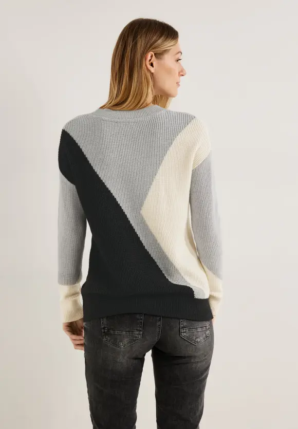 CECIL Jacquard Strickpullover
