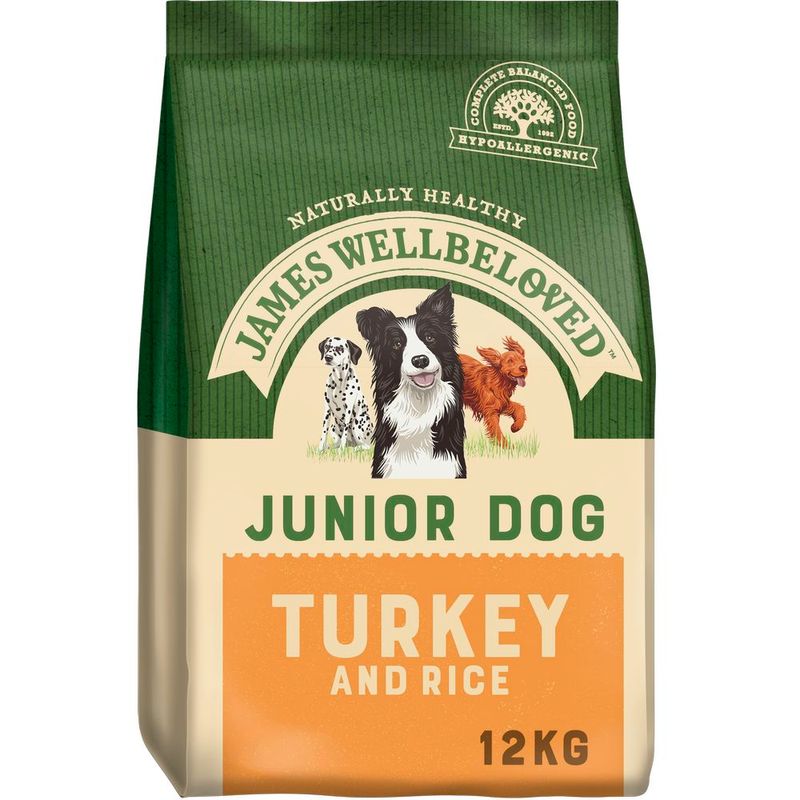 James Wellbeloved Junior Dog Hypoallergenic Truthahn & Reis