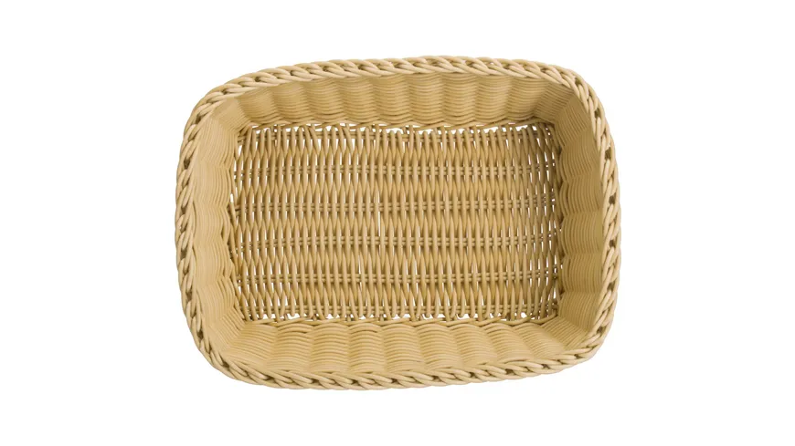 WESTMARK Brotkorb rechteckig 31,5x22x10cm hellbeige