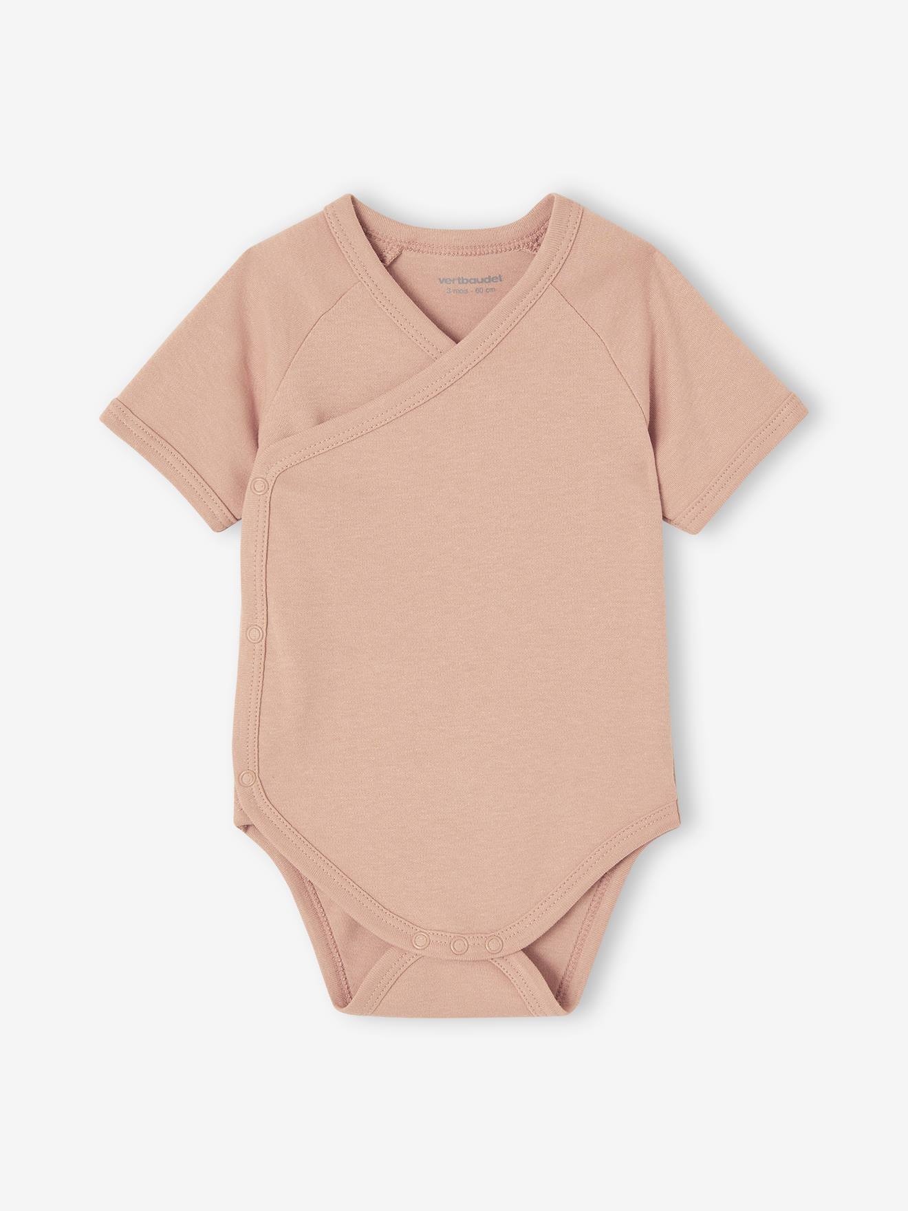 Vertbaudet 7er-Pack Baby Wickelbodys BASICS - mehrfarbig