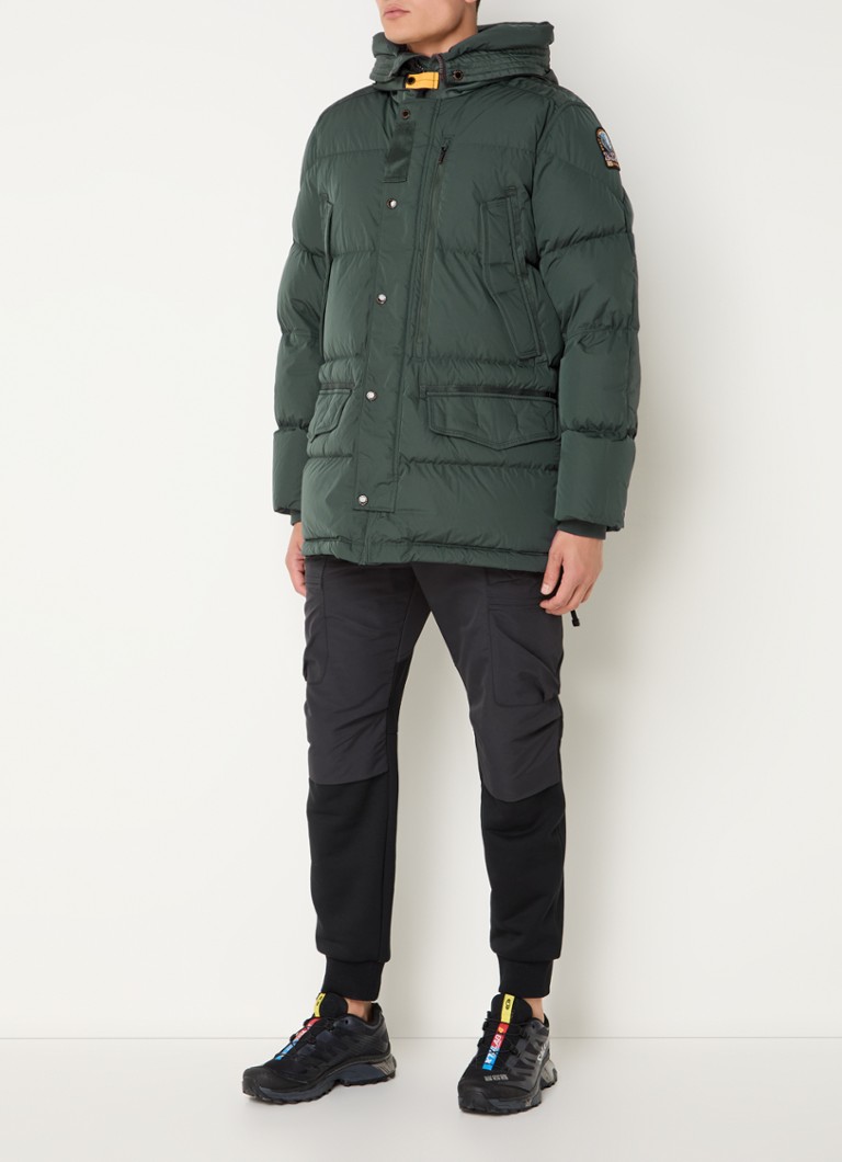 Parka Parajumpers Harraseeket con imbottitura in piuma e cappuccio.