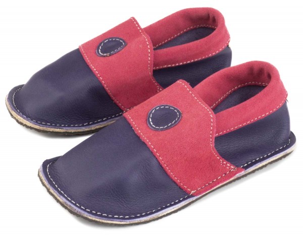 ZeaZoo ~ Hausschuh Kiwi ~ Lila/Pink