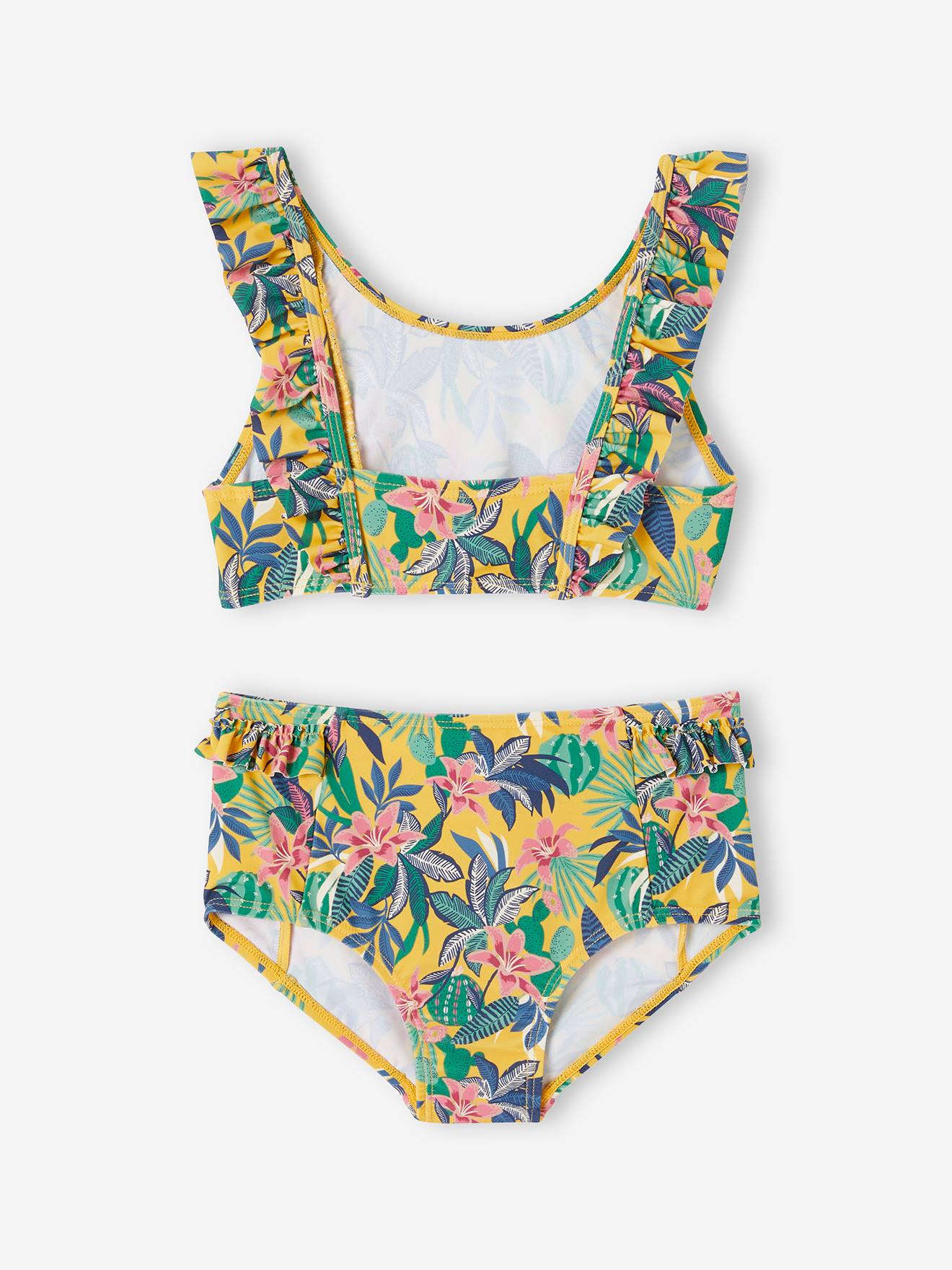 Vertbaudet Mädchen Bikini Oeko-Tex - senfgelb