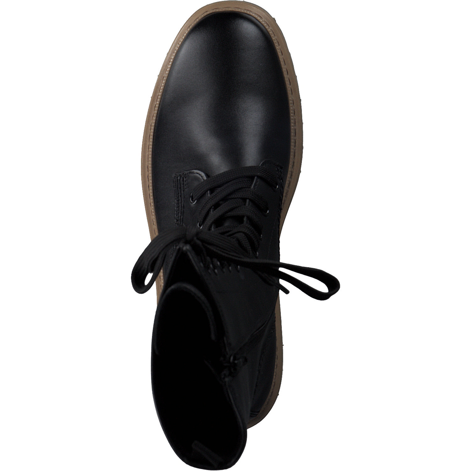 Gabor 91.723, Schnürstiefeletten, Damen, Schwarz (caramel)