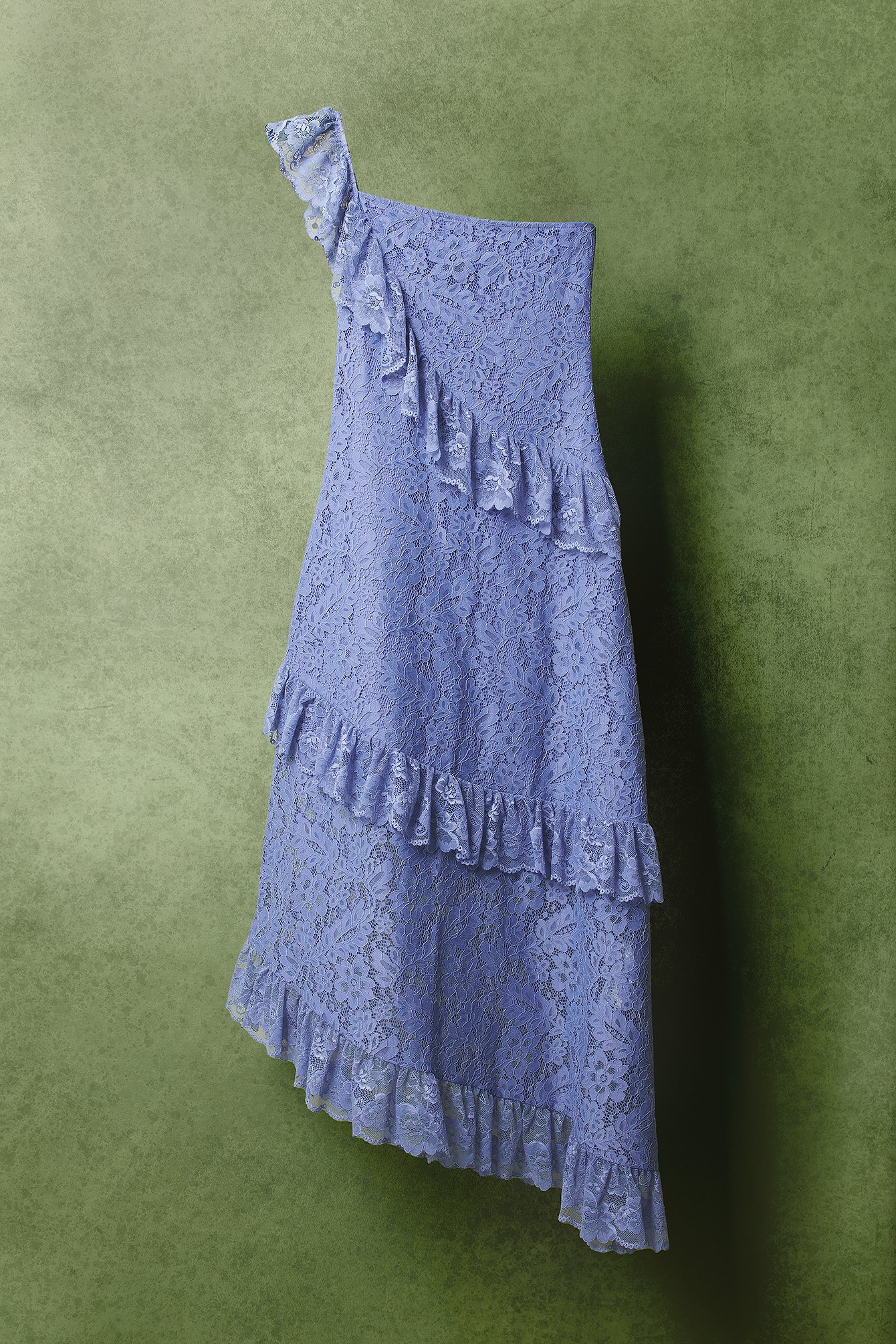 Midikleid mit Spitze