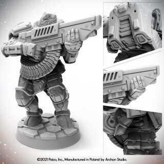 Starfinder Miniatures: Vesk Free Captain (EN)