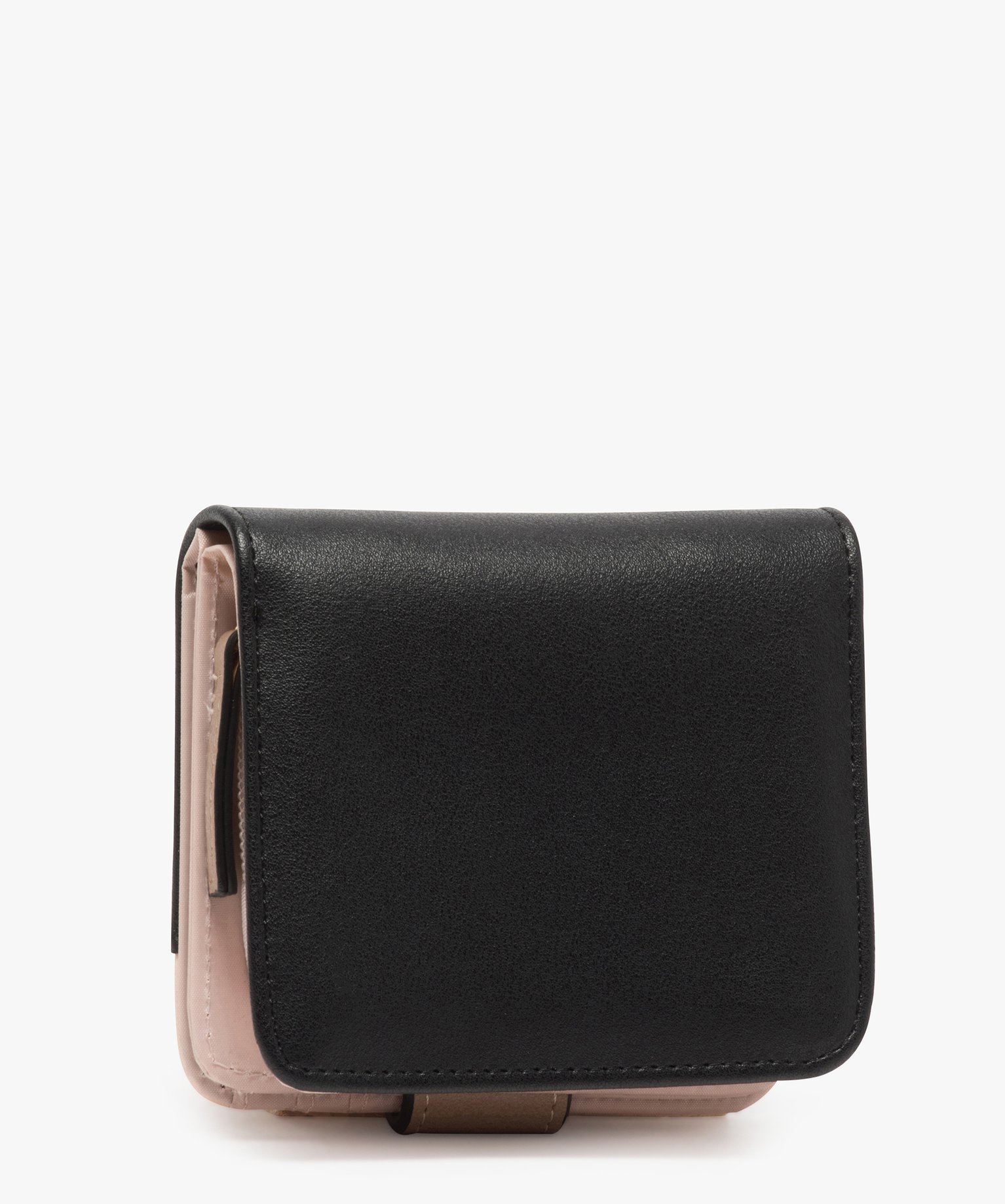 Porte-monnaie femme tricolore noir | GEMO