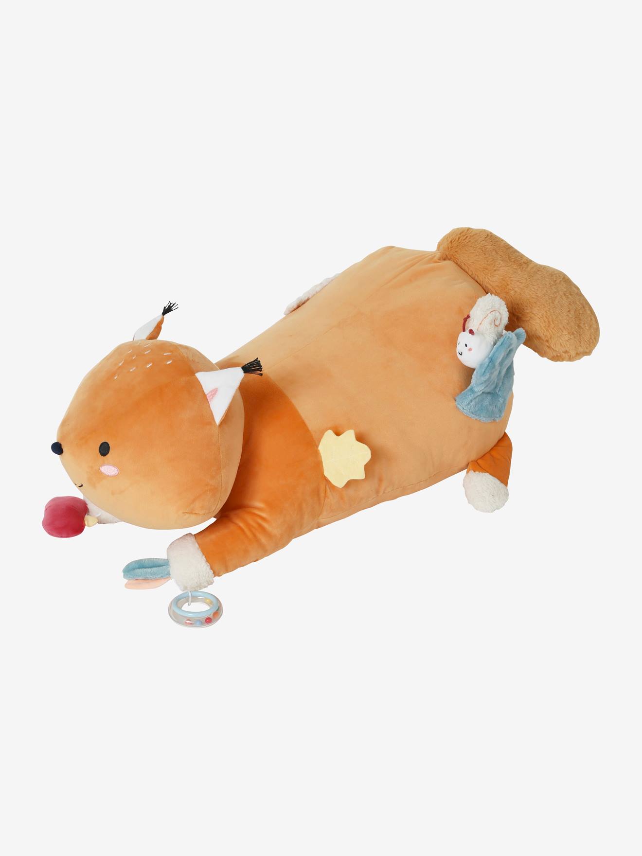 Grande peluche d'activités Écureuil LES AMIS DE LA FORÊT orange