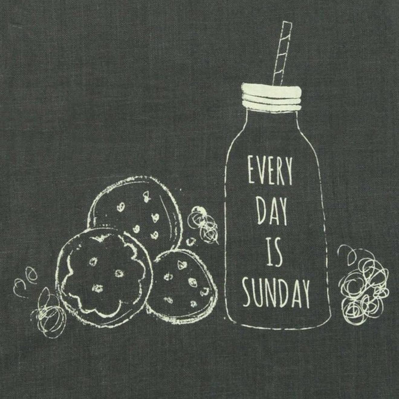 Bavoir élastiqué lin et coton bio* Sunday gris