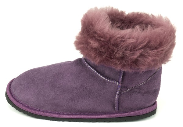 ZeaZoo |k ~ Winter-Boot Dingo mit Fell ~ Lila