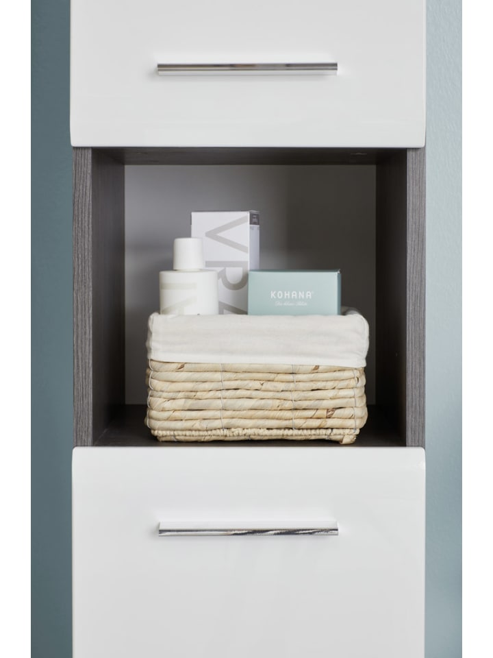 ebuy24 Badschrank Line Silber 30 x 31 cm günstig kaufen onesize