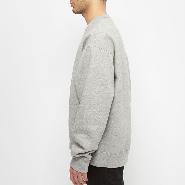 NIKE NRG Solo Swoosh Fleece Crew dk heather grey/white