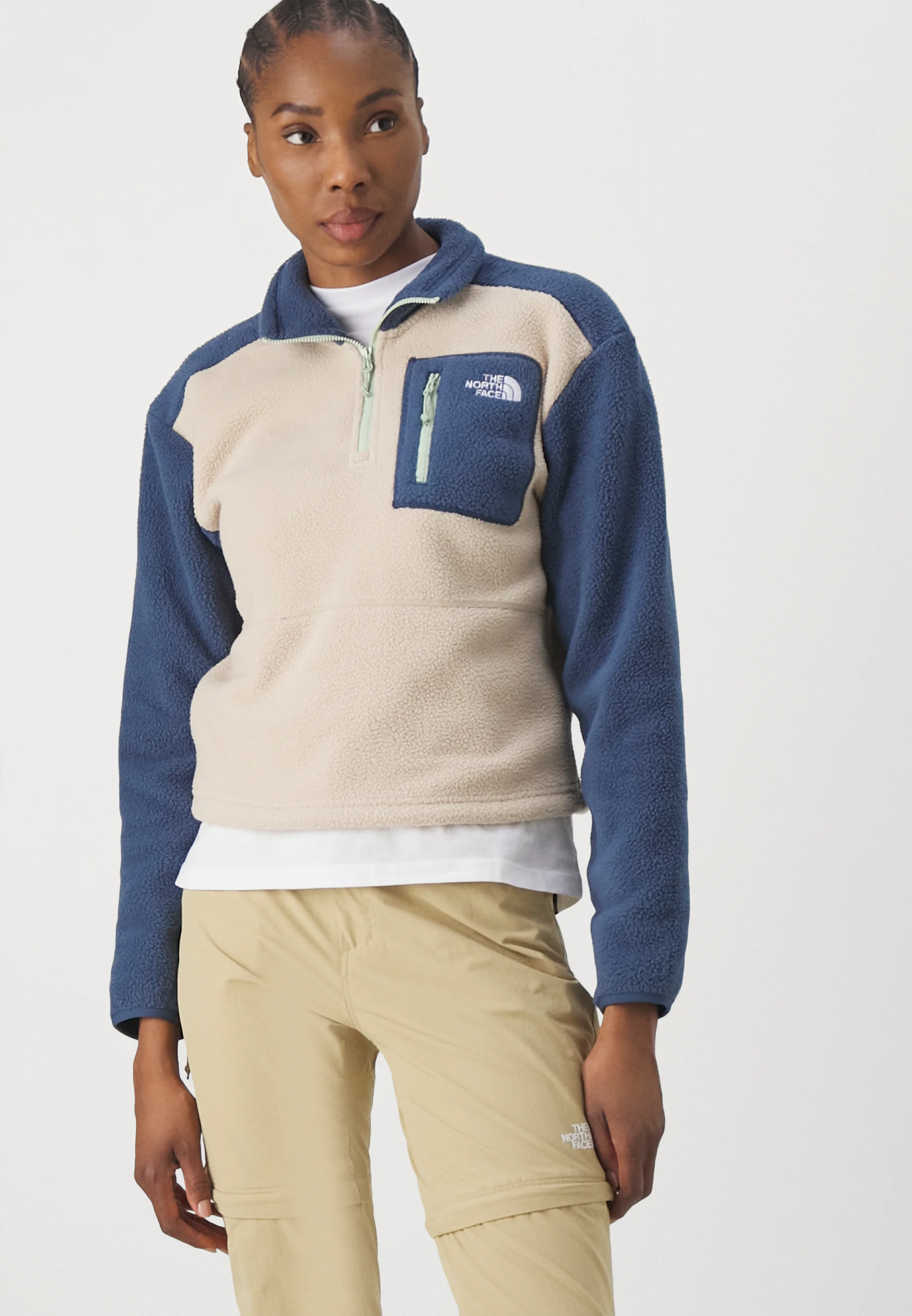 The North Face YUMIORI ¼ ZIP - Sudadera de forro polar