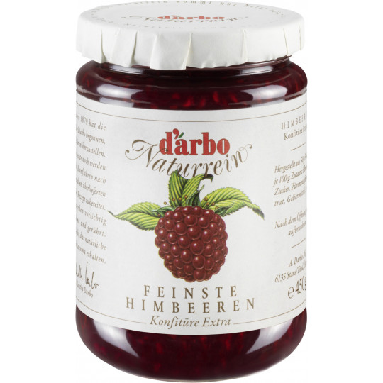 Darbo Konfitüre Extra Naturrein Feinste Himbeeren 450G
