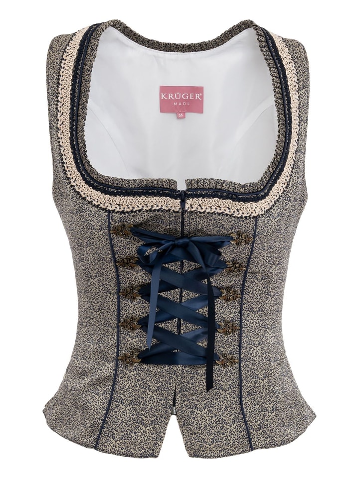 KRÜGER Mieder 415367 in blau günstig kaufen