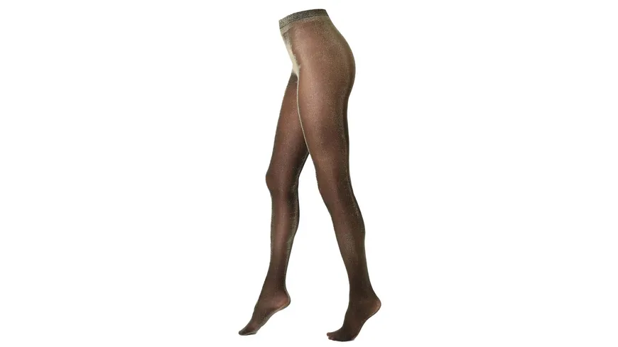 OROBLU Damen Feinstrumpfhose Diamonds 40 DEN black/gold