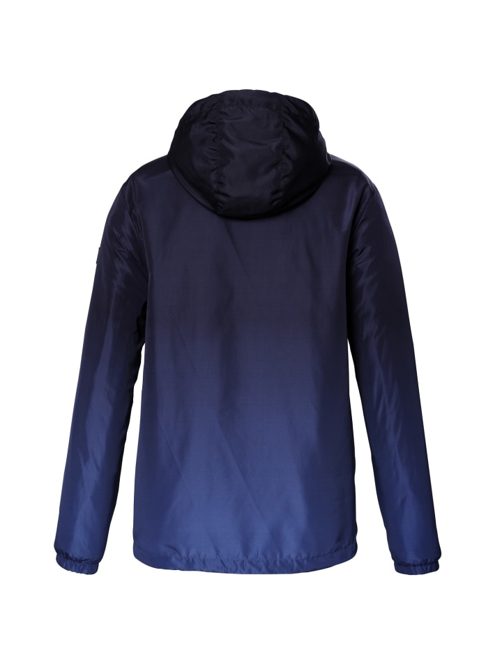 Killtec Sommerjacke mit Kapuze wasserabweisend in Blau günstig kaufen