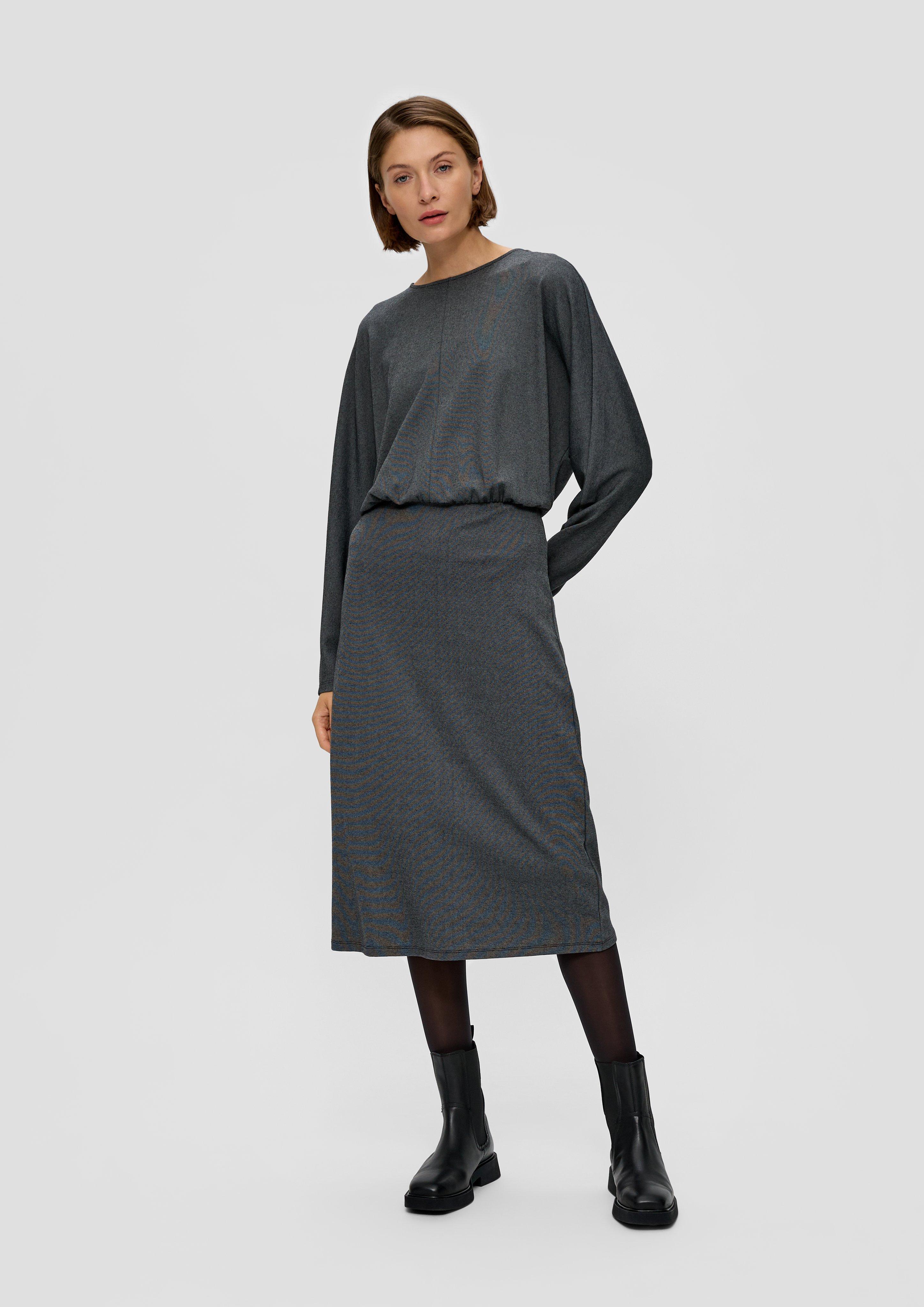 Midikleid aus Viskosestretch  2136549-9822