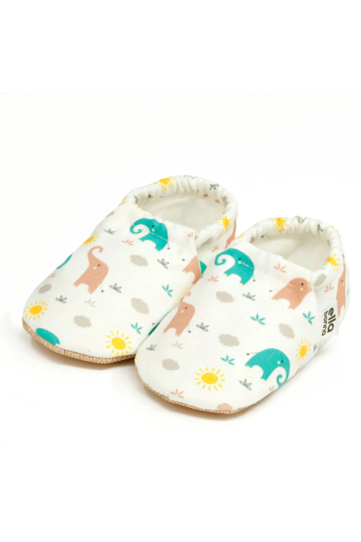 Ella Bonna  Rutschfeste Sohle, Baby-Elefant-Babyschuhe, Heimstiefel, Hausschuhe, Kinderzimmerschuhe, Hausschuhe