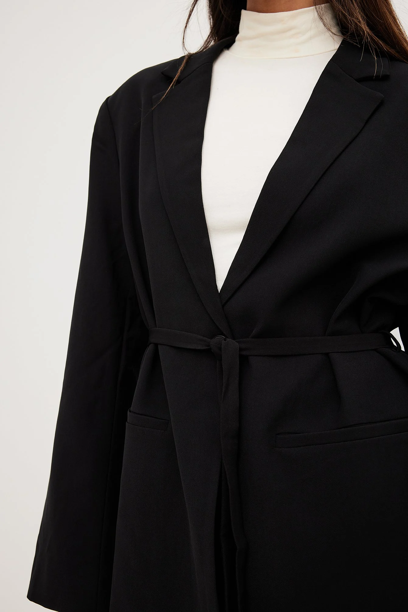 Blazer mit Gürtel