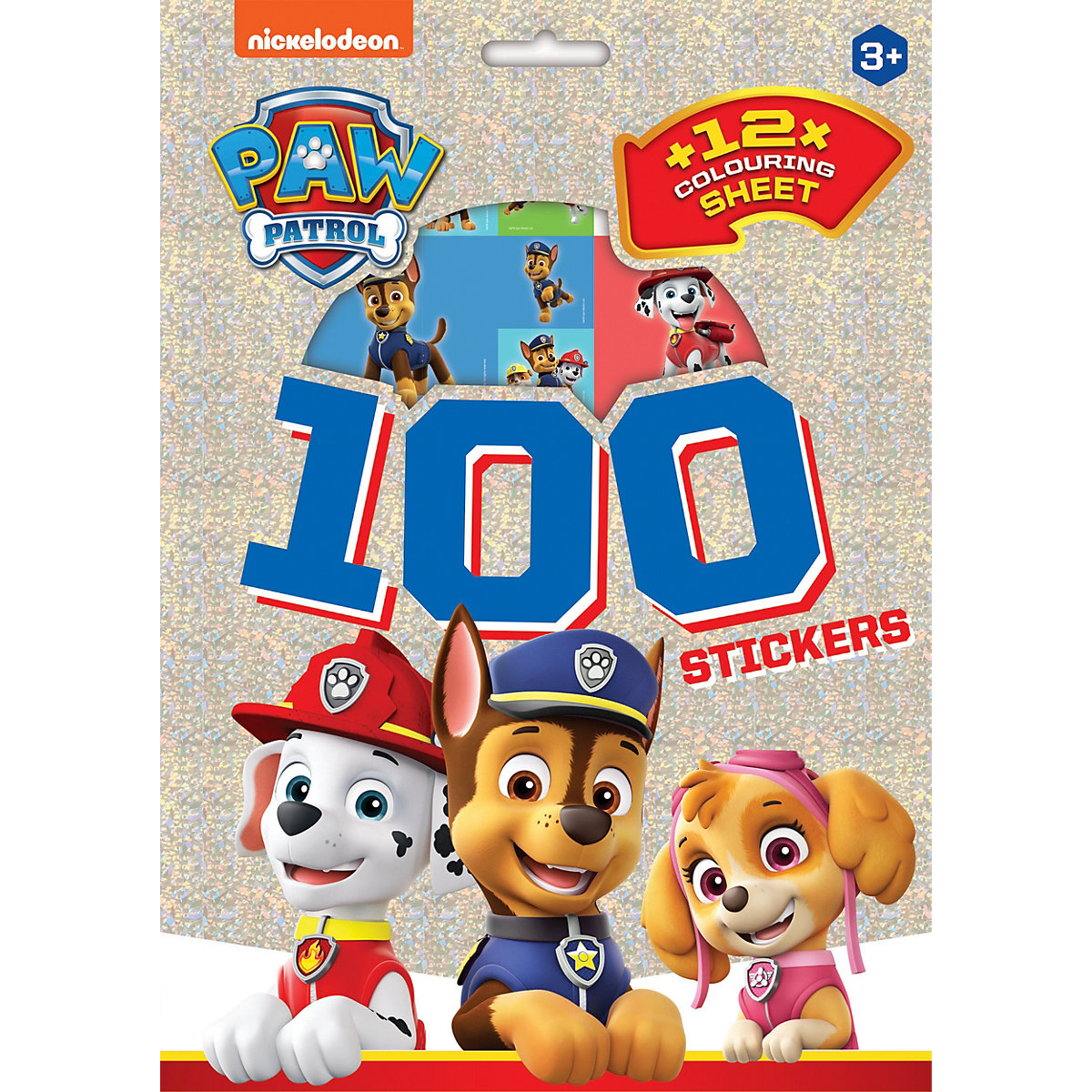 PAW PATROL 100 Aufkleber