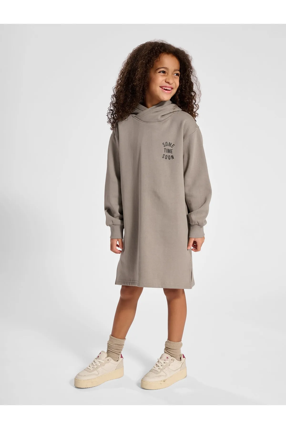 Sometime Soon  Kleid - Braun - Basic
