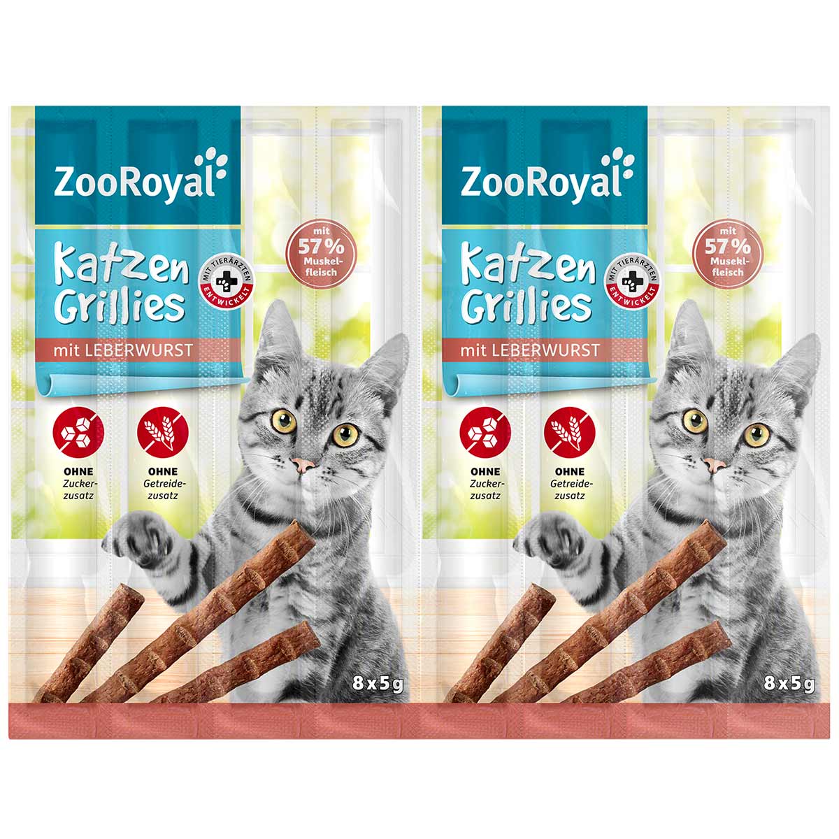 ZooRoyal Katzen-Grillies mit Leberwurst kaufen