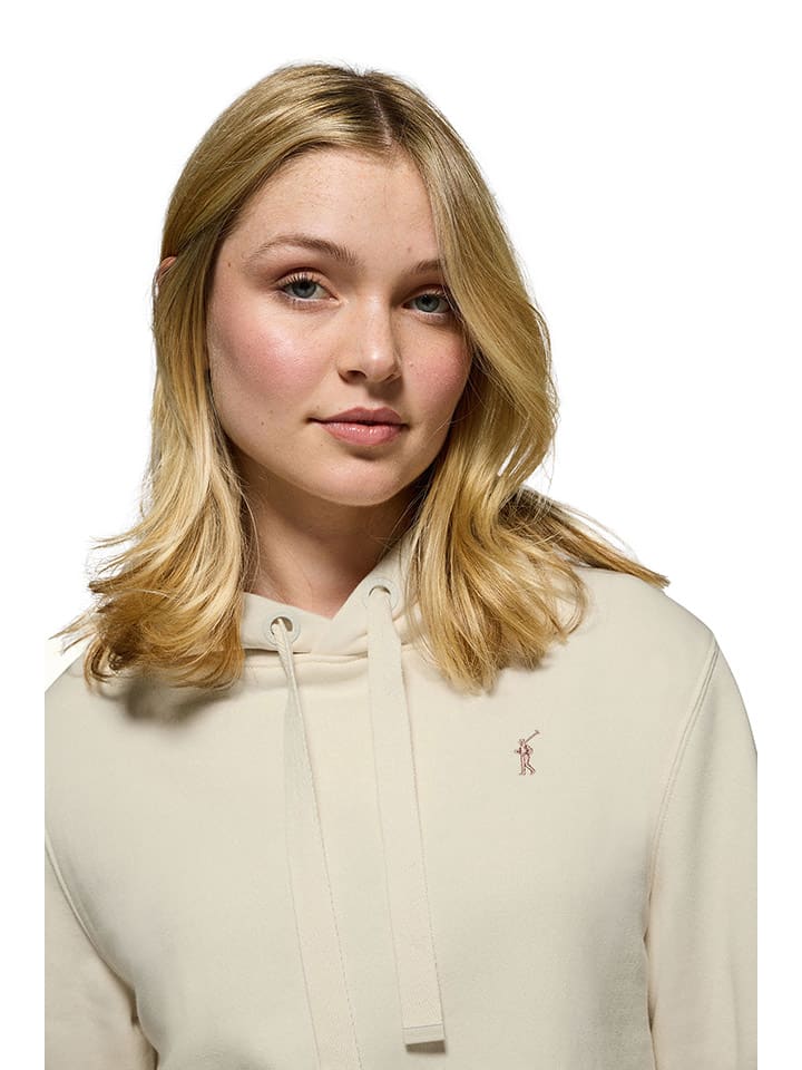 Polo Club Hoodie in Creme günstig kaufen