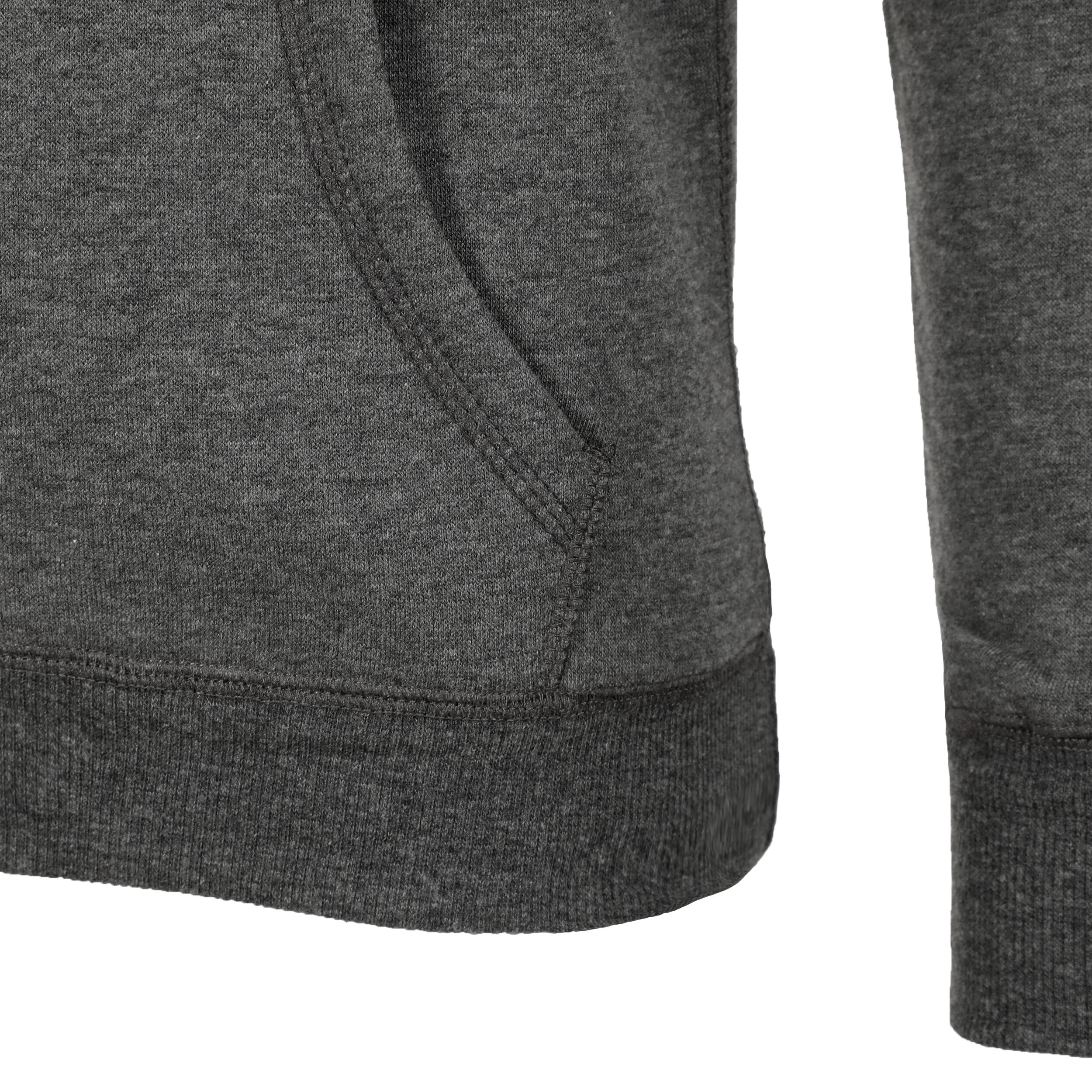 Classic Logo Hoody Damen - Dunkelgrau, Weiß