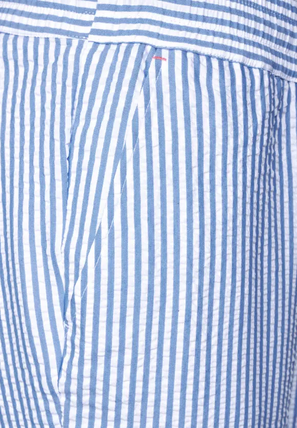 CECIL Casual Fit Seersucker Hose