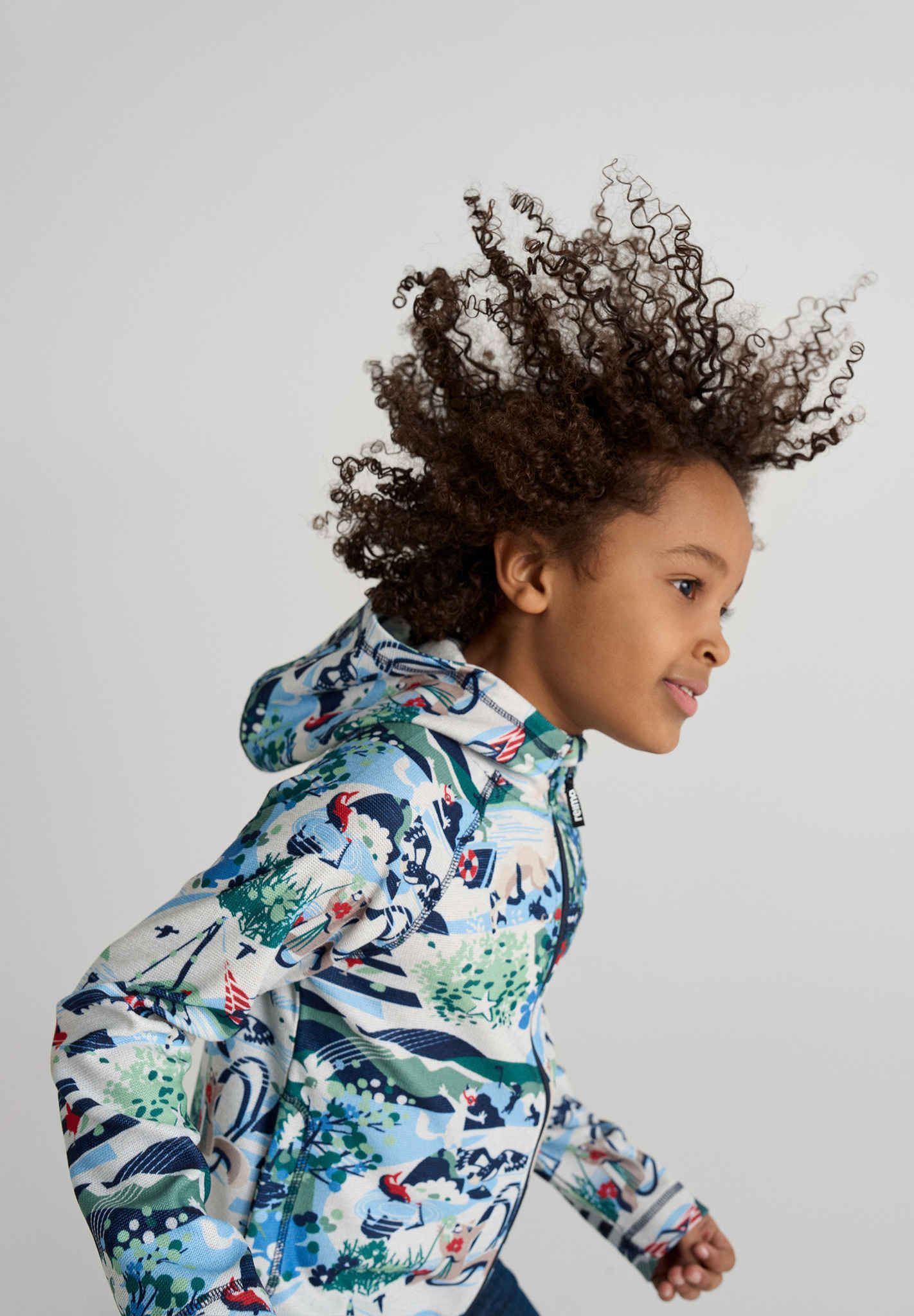Kinder Strickfleecejacke Haave