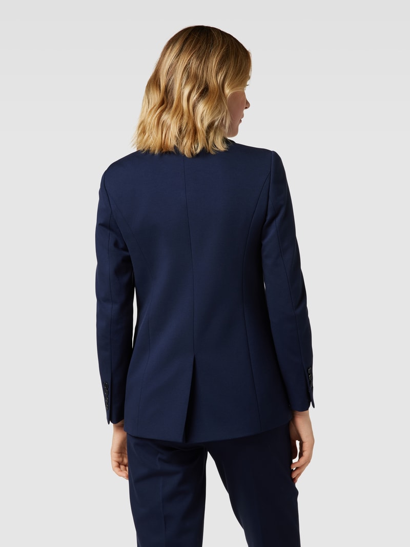 Blazer mit Reverskragen Modell 'ATLIN' in marineblau