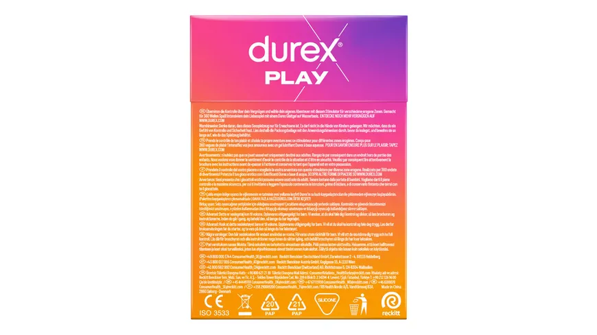 Durex Play Tease & Ride Multi Erogenous Zone Stimulator