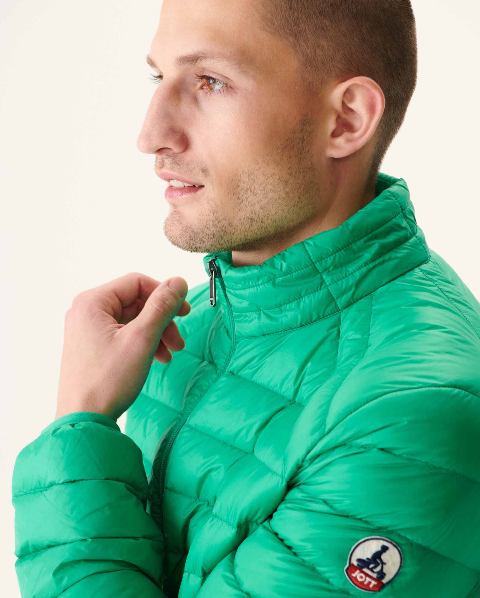 Doudoune légère Vert Mat