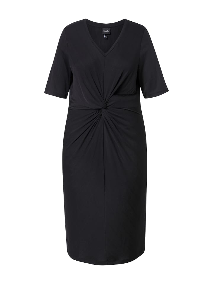 Ulla Popken Kleid in schwarz günstig kaufen