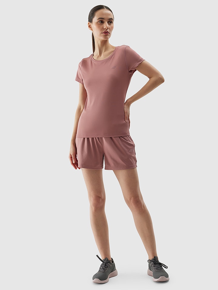 4F Trainingsshirt in Rosa günstig kaufen