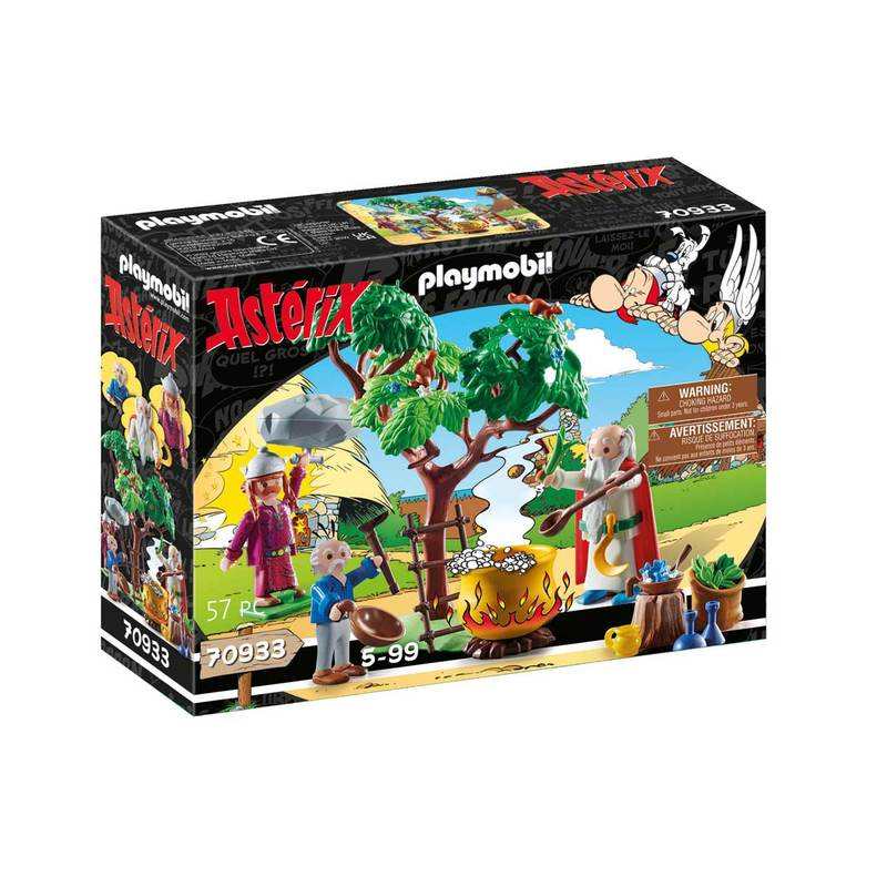 70933 Astérix : Panoramix et le chaudron de Potion Playmobil