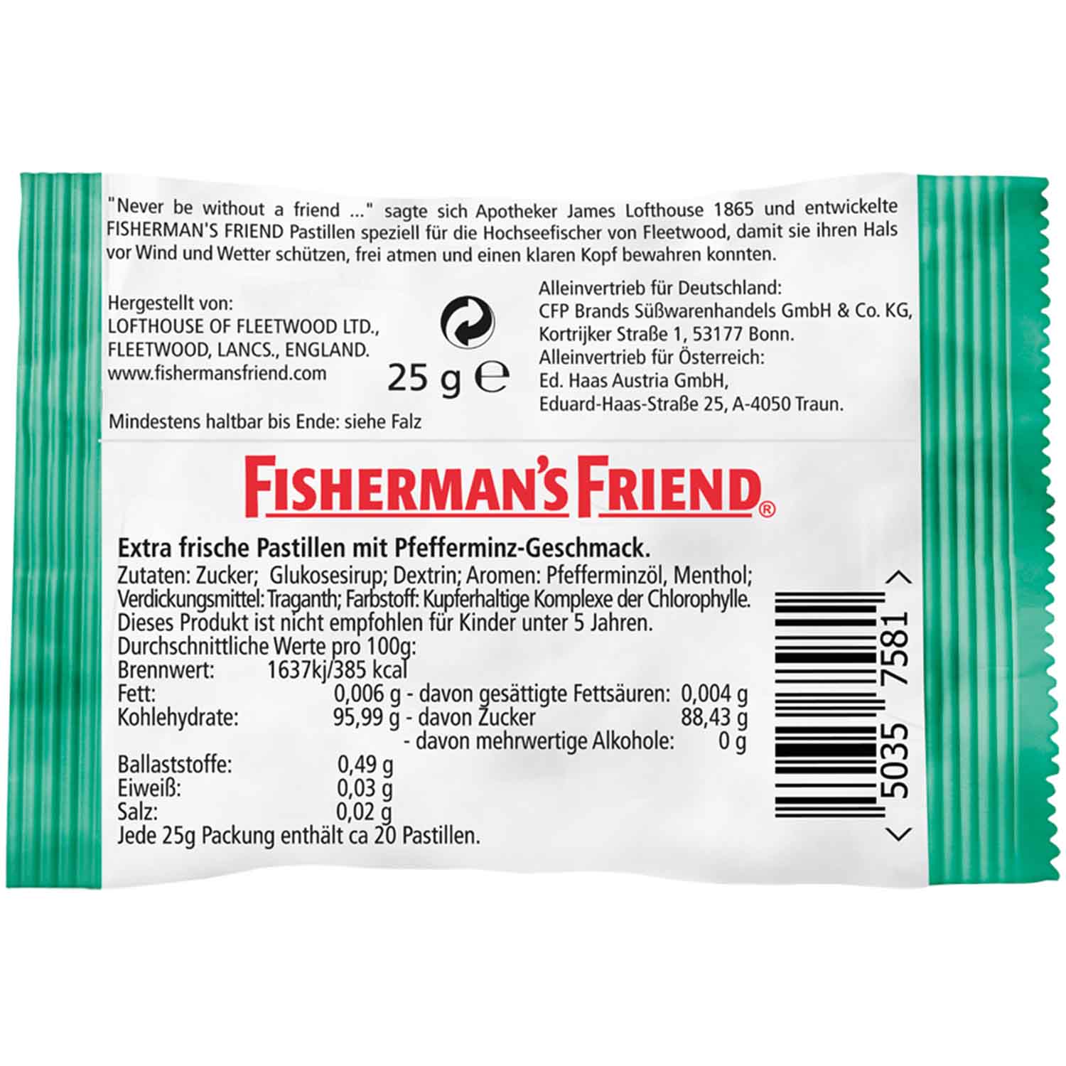 Fisherman's Friend Mint 24x25g